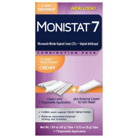 Monistat 7 Combination Pack Applicator+Cre