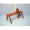 Sir Thomas Thumb Miniature Shaving Horse #785 Handcrafted Sir Thomas