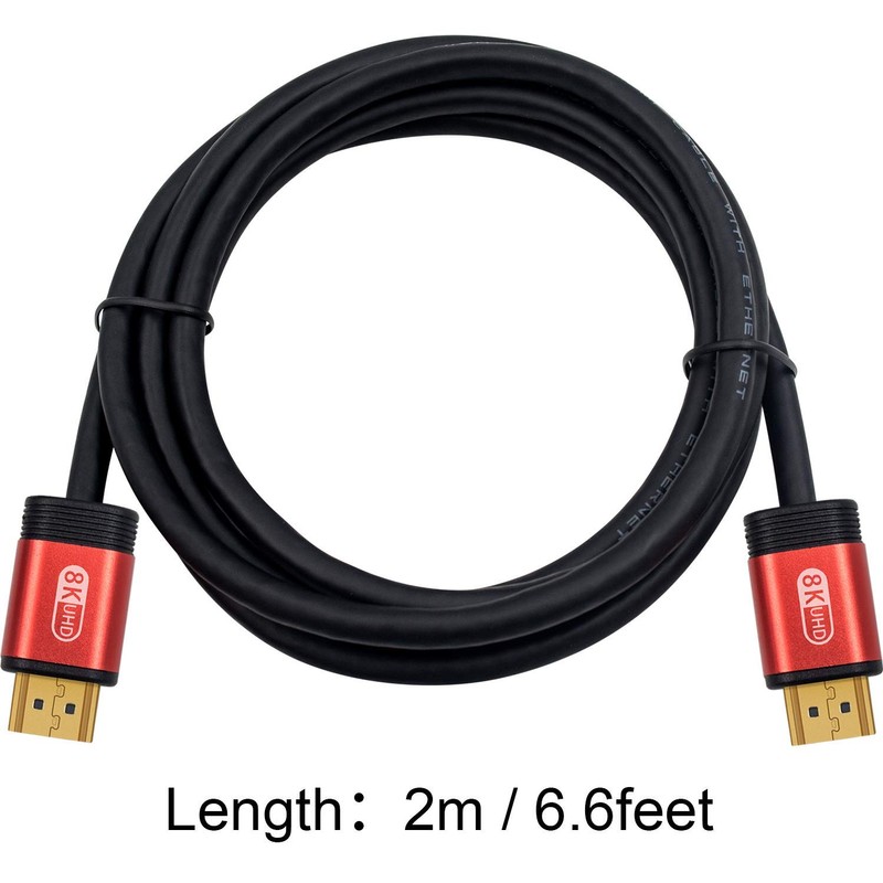 Duttek 8K HDMI Cable, HDMI 2.1 Ultra HD Cable, High