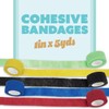 6 Pack 1 Inch x 5 Yards, Self Adherent Bandage