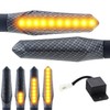 Area1 Motorcycle LED Indicator E-Approved Carbon Running Light Effect M8