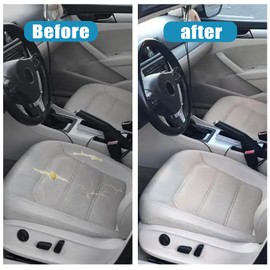 Priprilod Tan Leather Driver Side Bottom Replacement Seat Cover Compatible with Volkswagen Passat 2012 2013 2014 2015 2016 2017 2018 2019 2020