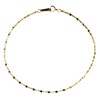 Somini Women's Anklet, Popular, Rustproof, Glitter, Simple, 2 Colors, Stainless