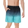 Century Star Mens Swim Trunks with Compression Liner Quick Dry