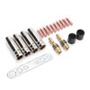 19Pcs Torch Welding Accessories Kit Nozzles Contact Tips for Binzel