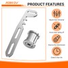 RZEOZU Universal Mini Bike Chain Tensioner Adjuster Bracket Replacement for