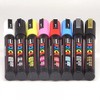 POSCA Marker 2.5mm - Gold/Silver/White/Yellow/Light Blue/Pink/Red/Black (Pack of 8)