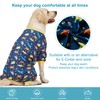 LovinPet Big Dog Pajamas for Large Dogs/Prehistoric Adventure Dinosaur Navy