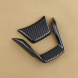 ABS Carbon Fiber Steering Wheel Switch Trims Cover for Crosstrek XV 2018-2020