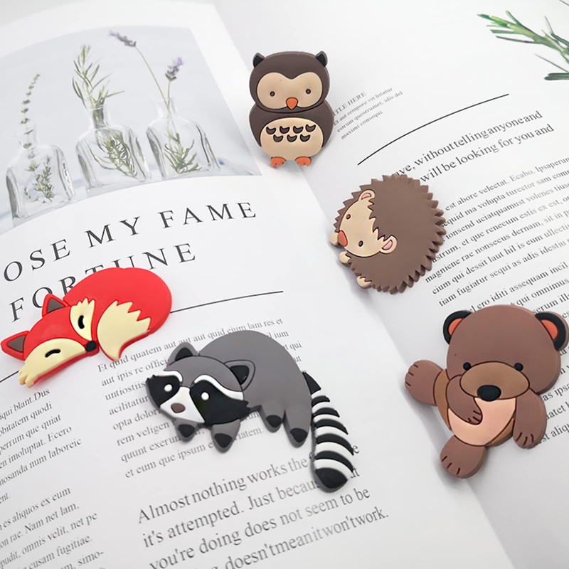 Forreen Fridge Magnets for Children, 22 Pieces Fridge Magnets Animal