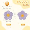 PATIKIL 22 Pcs Flower Iron on Patches, Embroidered Sew on