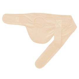 EXTREME Ostomy Belt for Men & Women – Beige Lycra, Comfortable & Supportive, Fast-Dry Design for Everyday Use (Left Side, Size 5 = 40" to 42")