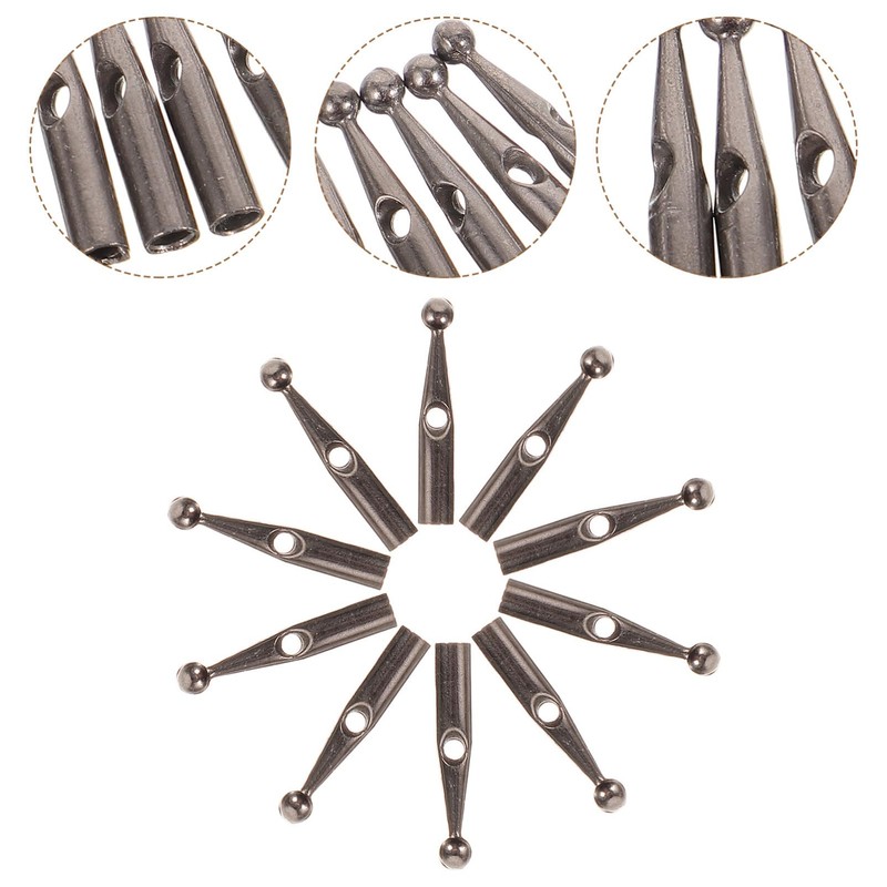 DOITOOL 10pcs Umbrella Tail Beads, Umbrella Replacement Tips, Foldable Umbrella