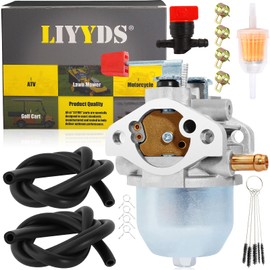 LIYYDS Carburetor Compatible with Nikki GN190 GN191 CMV16 6HP 6.5HP 090876 092966 095177 095948 098469 G098469 97747 W436BRE T44 35PDS396829 C1535 0C1535AESV Troy Built Portable 7HP 8HP