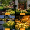 Solar Garden Lights 2 Pack Twinkling Solar Firework Lights with