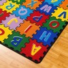 Champion Rugs Large Classroom Rugs Kids Alphabet (A-Z and 1-9)