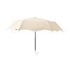 Francfranc Folding Umbrella, Light Blocking Wave Piping, 19.7 inches (50