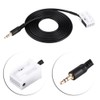 Keenso Car Aux Cable, Car Audio AUX Cable Adapter Auxiliary