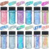 New Arrival 18oz Double Wall Snow Globe Plastic Pre-Drilled Double