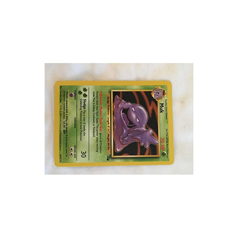 Muk - 13/62 - Holo Rare - Unlimited Edition