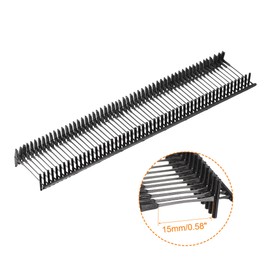 sourcing map Standard Tagging Fasteners Plastic Regular for Garment Price Tag Label Tagging Barbs Black 0.58 Inch/15mm Pack of 5000