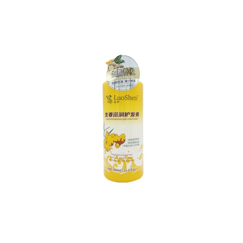 LuoShen Ginger Nourishing Hair Conditioner, 30.4 Fl Oz (Pack of