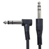 keepdrum GC-073 3 m Stereo Audio Cable Angled Plug 6.3