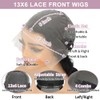 28 Inch 13X6 Lace Front Wigs Human Hair Body Wave