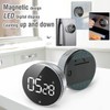 Kitchen Timer Round Rotary Digital Timer Large LED Magnetic Digital