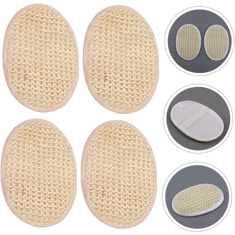 Esponja exfoliante de lufa 6 piezas – NIYANGLE