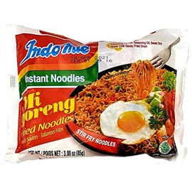 Indomie - Instant Noodles, Stir Fry Ramen, Halal Certified, Original Flavor, (Pack of 20)