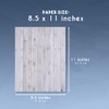 48 Sheets Rustic Wood Grain Stationery, Letter Writing Paper for