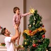 MUMTOP Christmas Tree Topper, Gold Christmas Star Tree Topper with