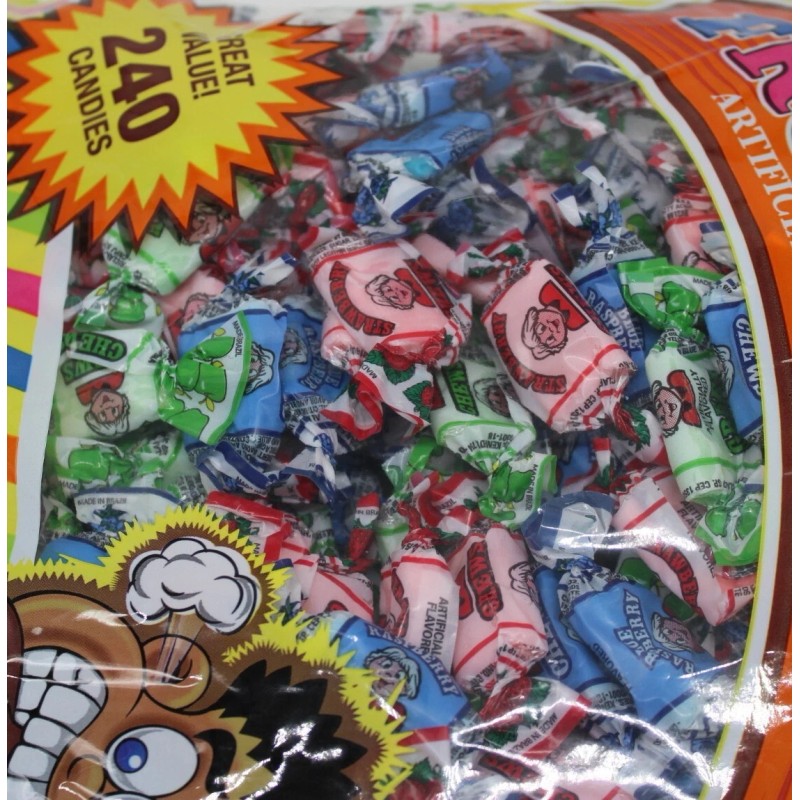 Albert's Sour Fruit Mix Chews Candy Assorted Taffy Bulk Candies