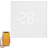KUWUNG Smart Thermostat Fussbodenheizung Wasser, Graffiti WiFi Heizungsthermostat Smart Digital