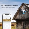 4G LTE Cellular Security Camera No Internet Needed, Solar No
