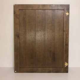 MB 23.87x29.90 Mocha Swirl FINISHED MAPLE KITCHEN CABINET DOOR, Condition is New.