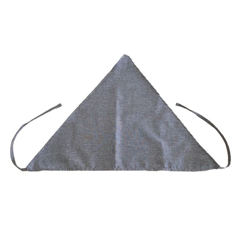 ARASAWA Triangular Cloth, Simple, String, Plain, For Adults, Unisex, Cafe,
