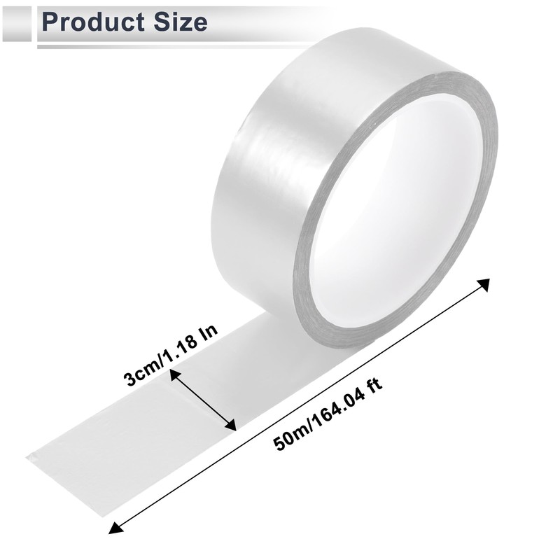 RATCHROLL 1ロールのユニバーサルエアリリース粘着ピンストライプテープ マットオートモーティブピンストライプテープ シルバートーン 1.18"x164.04ft