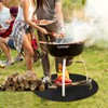 Fire Pit Mat, 39 in Under Grill Mat Fire Resistant