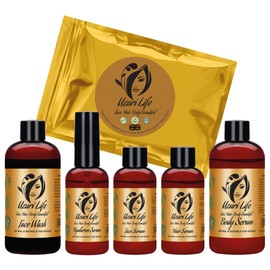 Uzuri Life Antioxidant Face Serum for Scars, Acne, Blemishes, Aging, & Dehydrated Skin, for Men and Women 50mL