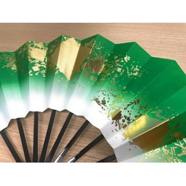 Mai Fan, Love 1400 1528, Shikishi Chirashi, Red Blur, 9.0 to 5 Minutes, Black Painted Bone, For Dance (Green)