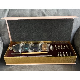 DAVELIOU NIB Daveliou Complete 19 Piece Calligraphy Set For Beginners Or Professionals