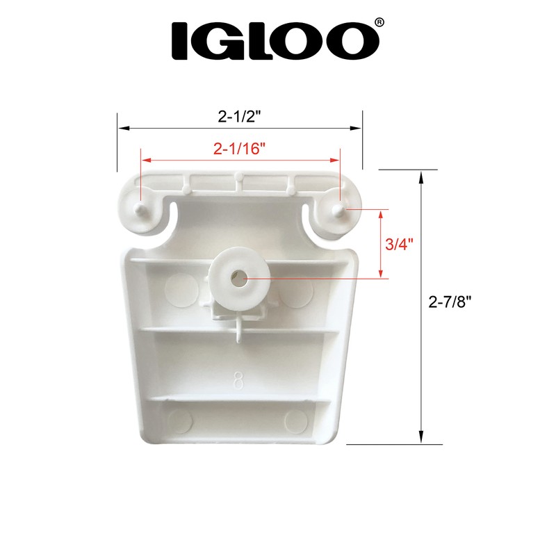 Igloo Cooler Plastic Parts Kit - Made in The USA
