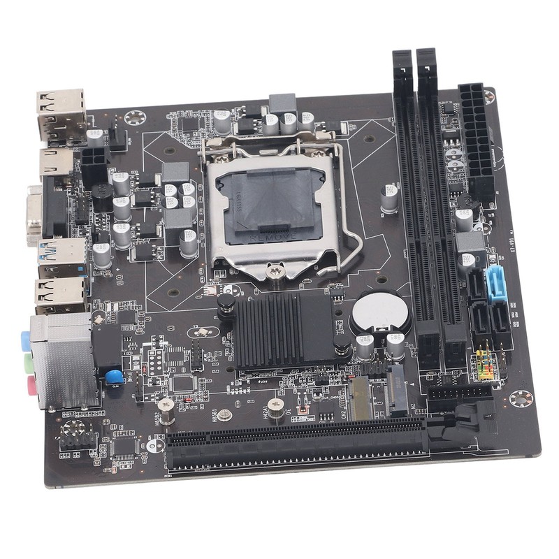 B75 Gaming Motherboard with M.2 Ports Dual Channel DDR3 for
