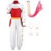 Gunaniti 9 Pcs Zombies Costume For Girls Cheerleader Uniform Top