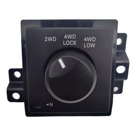 NOVAPARTS 4x4 Switch 4WD Four Wheel Drive Selector Switch Transfer Case Control Switch for 2005-2011 Dodge Dakota 2006-2008 Dodge Ram 1500 2006-2009 Dodge Ram 2500 Ram 3500 68021674AB TCA-52 4602768AA