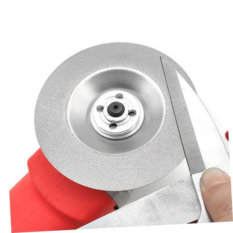 CHILDWEET 2pcs Grinding Blade Diamond Sharpener Stone Sharpening Wheel Diamond