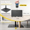 Qoolfoto Green Screen Backdrop Kit, 5x7ft T-Shaped Stand with Flat