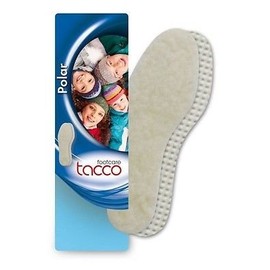 Tacco 643 Polar Fleece Warm Winter Insoles Genuine Lambs Wool, Men. Size 12-13